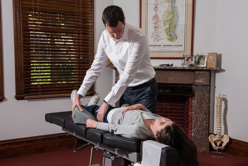 Asquith Family Chiropractors - Mark adjusting a patient